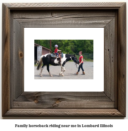 family horseback riding near me in Lombard, Illinois